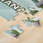 Stoos Zwitserland Jigzaag Puzzle Legpuzzel (Zijkant)