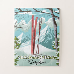 Stoos Zwitserland Jigzaag Puzzle Legpuzzel