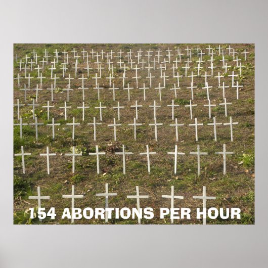 Stop abortus poster (Voorkant)