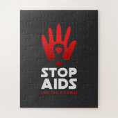 Stop aids legpuzzel (Verticaal)