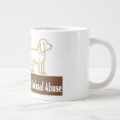 Stop Animal Abuse - Jumbo Mug (Droite)
