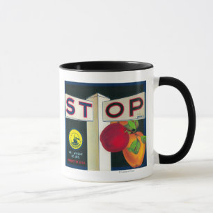 Stop Apple Crate LabelCutler, CA Mok