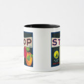 Stop Apple Crate LabelCutler, CA Mok (Midden)