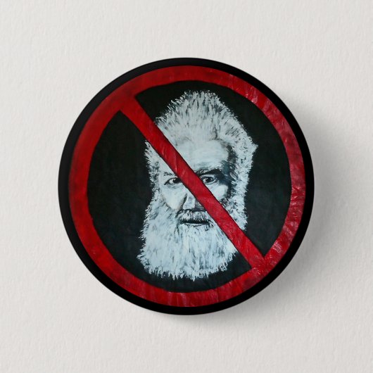 Stop Audisme Ronde Button 5,7 Cm (Voorkant)