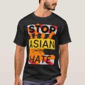 Stop aziatische haat t-shirt (Voorkant)