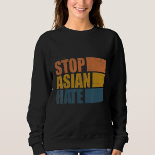 Stop Aziatische haat Trui