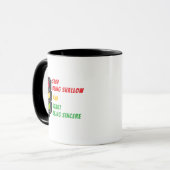 "Stop Being Shallow" Mug (Devant gauche)