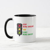 "Stop Being Shallow" Mug Mok (Links)