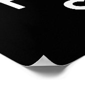 STOP beloningsfouten en straffen geslaagd Poster (Hoek)