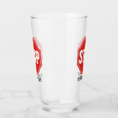 STOP Bord Glas (Links)