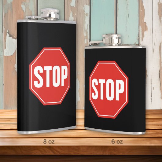 STOP Bord Heupfles