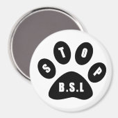Stop BSL Magnet Magneet (Voorkant / Achterkant)