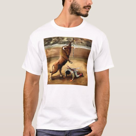 STOP BULLFIGHTING T-SHIRT (Voorkant)