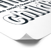 Stop campagne tegen kindermisbruik Hoop en liefde Poster (Hoek)