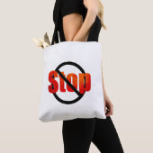 Stop Canvas tas (Dichtbij)