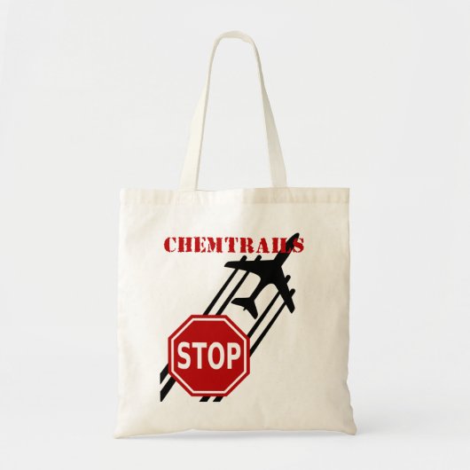 Stop Chemtrails tas (Voorkant)