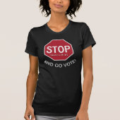 STOP Complaining and go STETE T-Shirt (marine) (Voorkant)