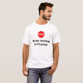 STOP-concentratiearbitrage in uitvoering T-shirt (Voorkant volledig)