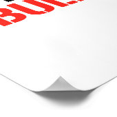 STOP CYBER BULLIES POSTER (Hoek)