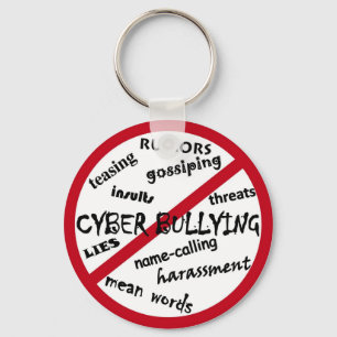 Stop Cyber Bullying Sleutelhanger
