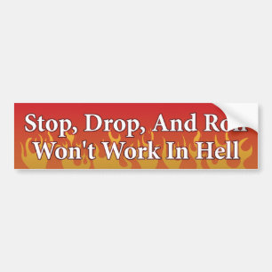 Stop, Daling, Roll Bumpersticker
