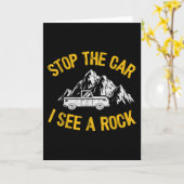 Stop de auto die ik zie als een rotzooi. kaart (Gele Bloem)