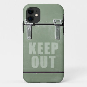 stop de deur van metalen deuren iPhone 11 hoesje