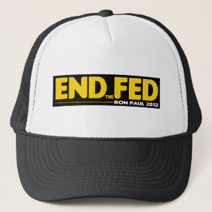 Stop de Fed! Ron Paul 2012 Trucker Pet