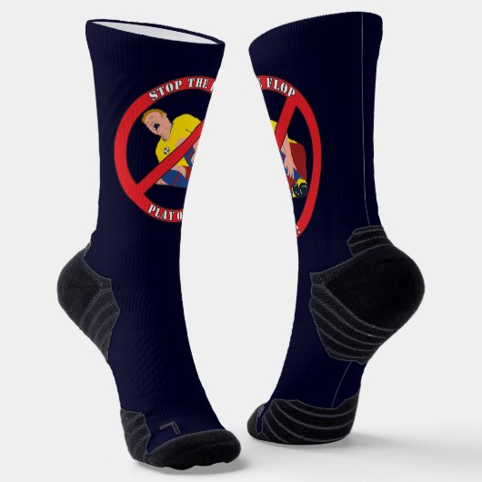 STOP DE FLAP SOKKEN (Gebogen)