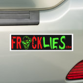 Stop de Frack Lies! Bumpersticker (Op auto)