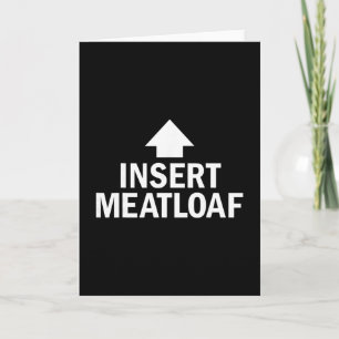 Stop de gehaktbrood Funny Thanksgiving Wijzende Pi Kaart