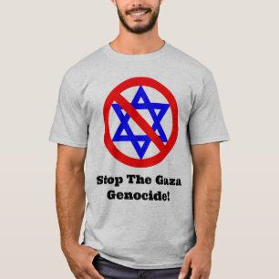 Stop de genocide in Gaza! T-shirt