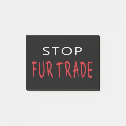 Stop de handel post-it® notes (Voorkant)