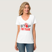 Stop de handel t-shirt (Voorkant volledig)