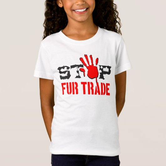 Stop de handel t-shirt (Voorkant)