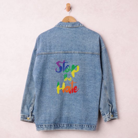 Stop de Hate Denim Jacket (Hangar)