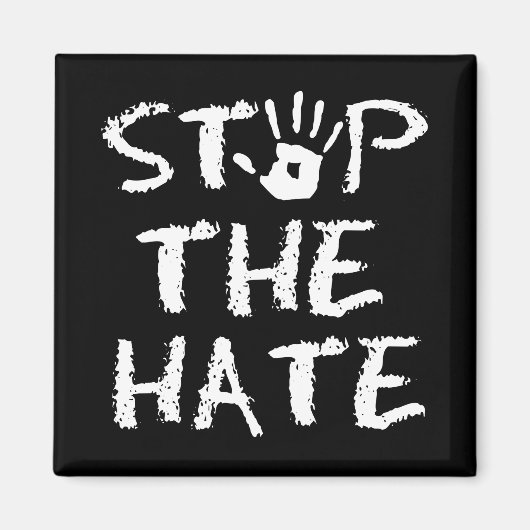 Stop de Hate Magneet (Voorkant)