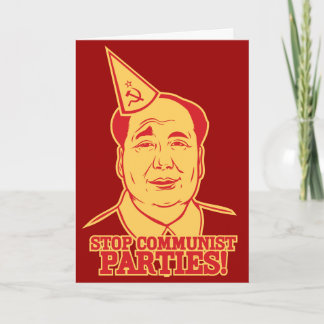 Stop de Kaart van de communistische partijen
