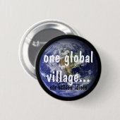 STOP DE KERNknop (ontwerp 2) Ronde Button 5,7 Cm (Voorkant /achterkant)