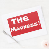 STOP de Madness Stop Sign Sticker (Envelop)