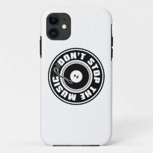 STOP DE MUZIEK NIET. iPhone 11 HOESJE
