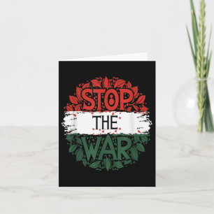 Stop de Oorlog, Anti Oorlog, Vrij Palestina, Pales Kaart