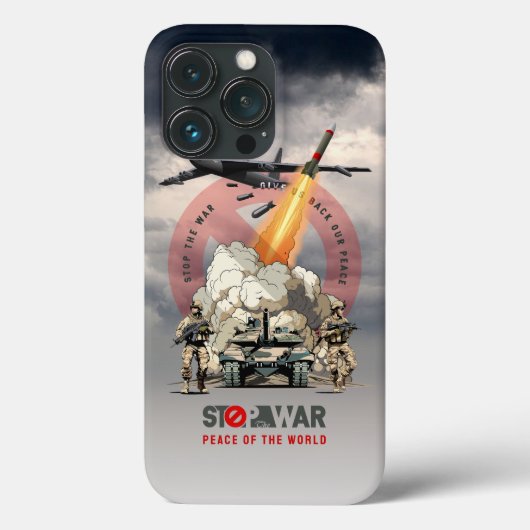 Stop De Oorlog | Case-Mate iPhone Case (Achterkant)