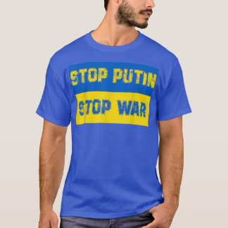 Stop de oorlog met Poetin T-shirt