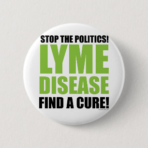 Stop de Politiek Ronde Button 5,7 Cm