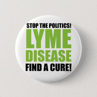 Stop de Politiek Ronde Button 5,7 Cm