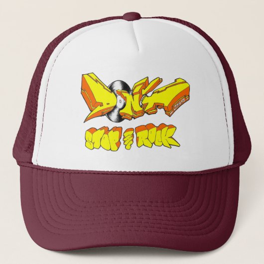 Stop de rots - Trucker Hat Trucker Pet (Voorkant)