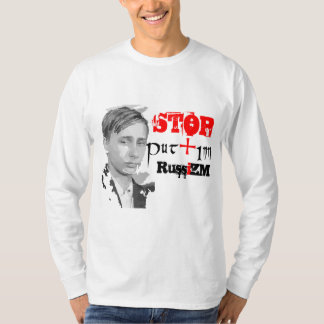 Stop de Russische invasie van Oekraïne. Glory aan T-shirt