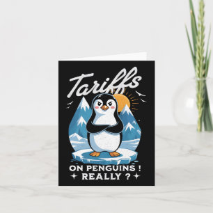 Stop de tarieven Anti-Trump FAFO Weerstaan Pinguïn Kaart