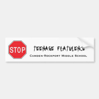 Stop de vertakking bumpersticker